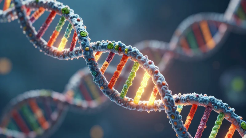 Ácido Nucleico: Concepto, Tipos, Estructura y Funciones 9 Hélice de ADN brillante en alta calidad