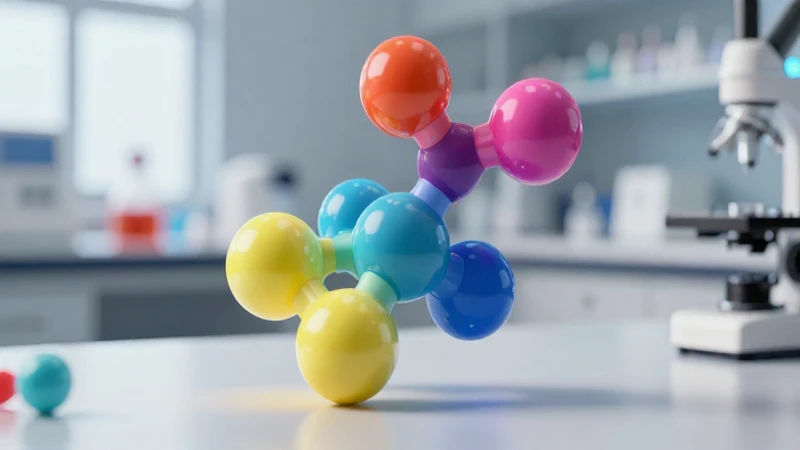 Ácidos y bases: propiedades, usos y formulación explicados 3 Base molecular vibrante en laboratorio moderno y detallado