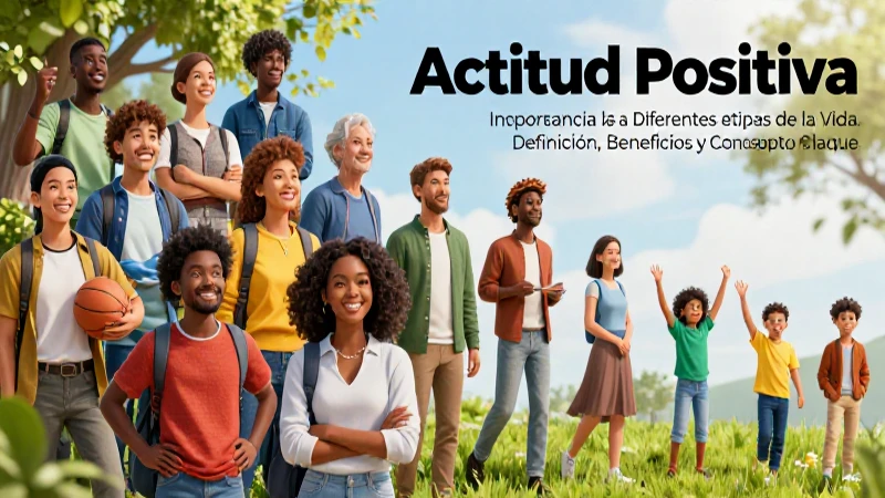 Positividad: clave en cada etapa de vida
