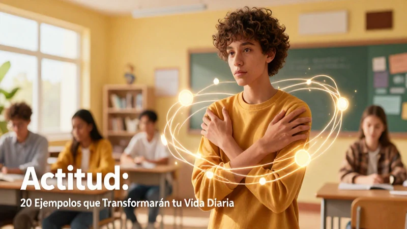 Actitud: 20 Ejemplos que Transformarán tu Vida Diaria 13 Actitudes moldeando comunicación y vida diaria