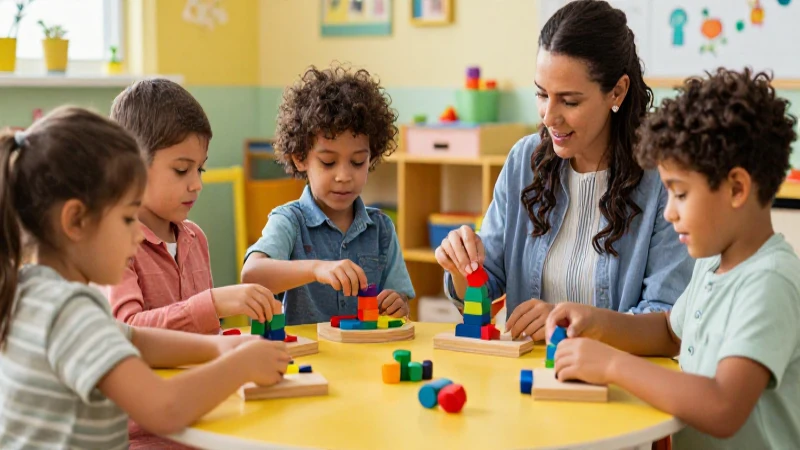 Actividades creativas de números del 1 al 15 para preescolar 4 Niños aprendiendo en preescolar moderno