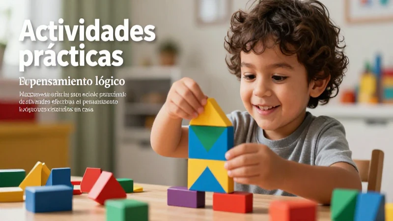 Juguete geométrico estimula la lógica infantil en casa