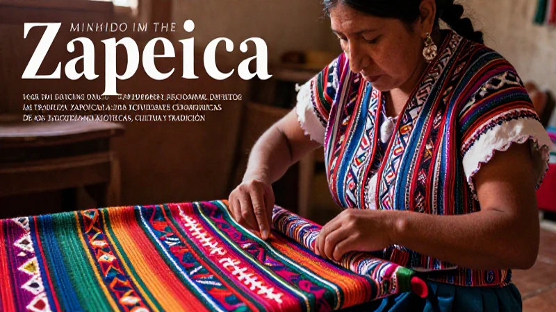 Actividades económicas de los zapotecas: cultura y tradición 7 Preservar la cultura zapoteca es vital