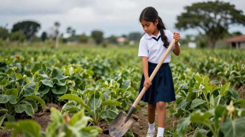 Conoce las actividades económicas primarias más rentables 6 Estudiante mexicano explora el campo con energía