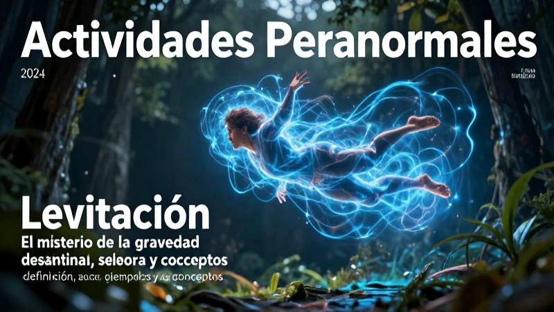 Levitación paranormal, misterio de la gravedad
