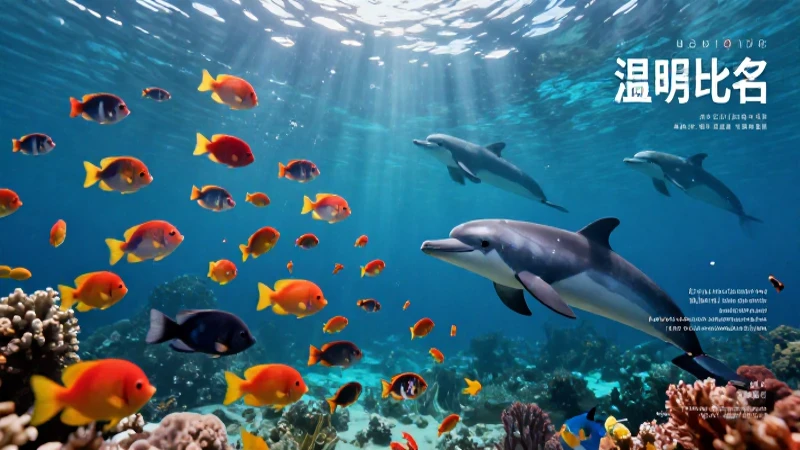 Acuáticos: Características y Ejemplos de Animales Acuáticos 3 Vibrante ecosistema marino detallado y profesional