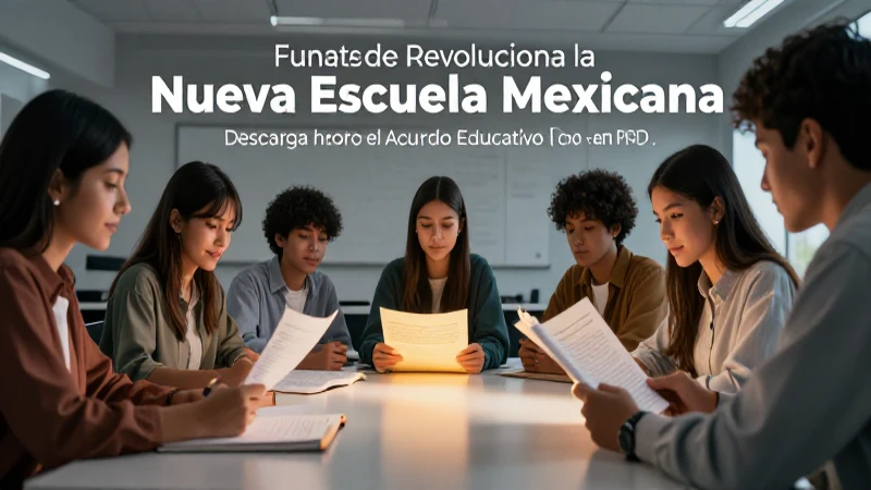 Nueva Escuela Mexicana: Acuerdo educativo y colaboración