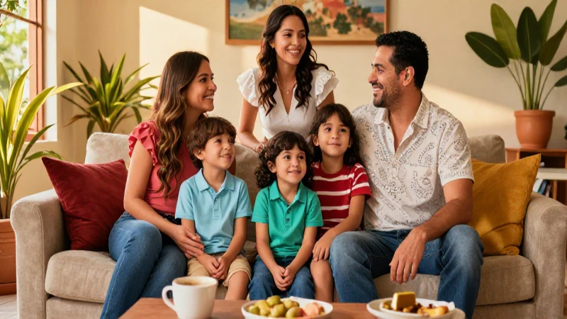 Mejora la convivencia familiar con acuerdos efectivos y armoniosos 5 Familia mexicana moderna, estética de revista