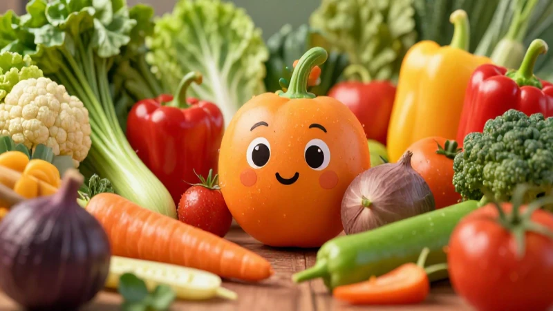 Adivinanzas divertidas sobre frutas y verduras