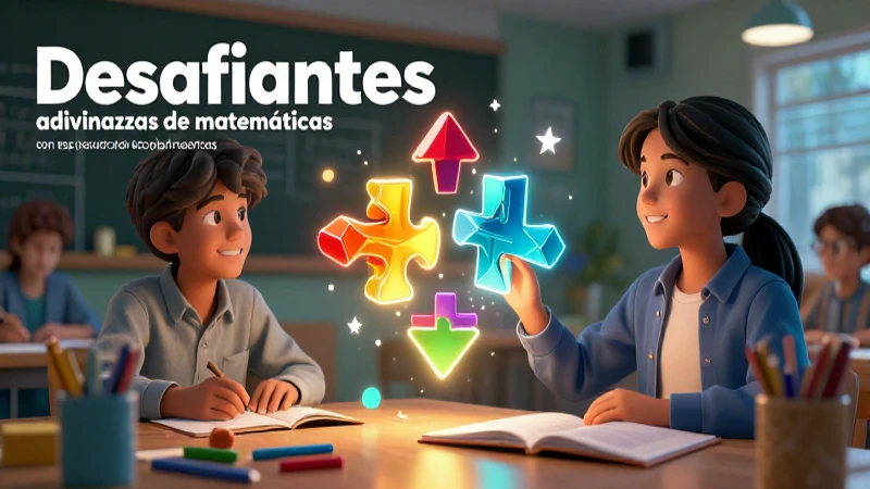 Crea tus propias adivinanzas matemáticas dinámicas y creativas