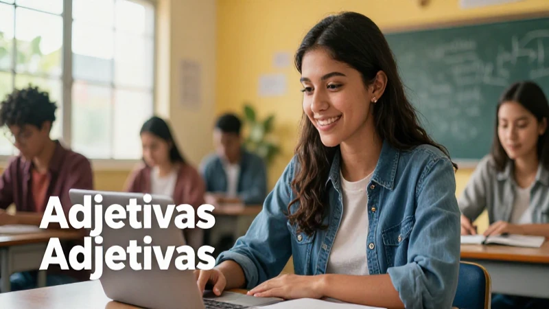 Aprendizaje de frases adjetivas en contexto