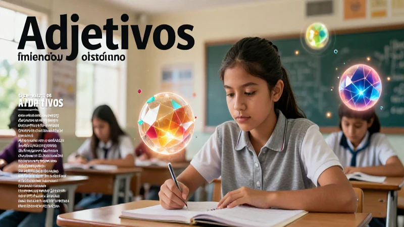 Revista educativa destaca la definición y ejemplos de adjetivos
