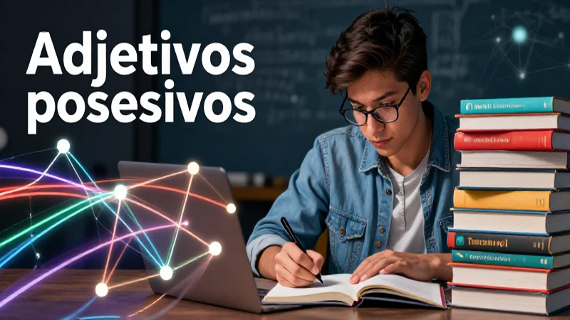 Guía visual para el uso correcto de adjetivos posesivos
