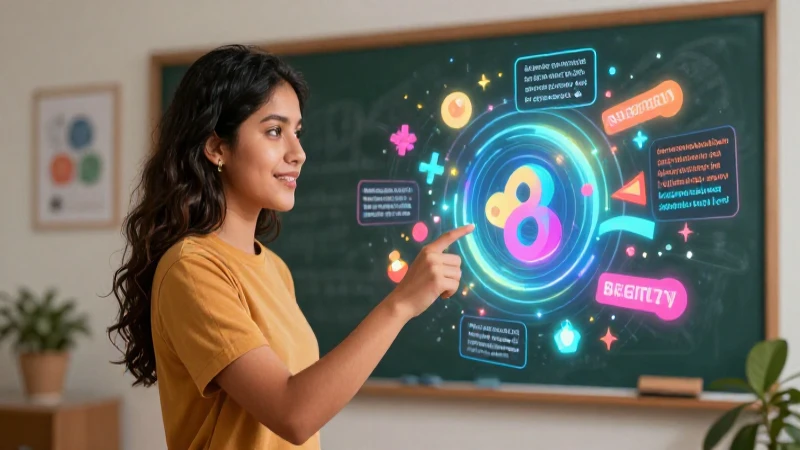 Adjetivo y sustantivo: 50 ejemplos de oraciones útiles 6 Estudiante mexicano interactúa con conceptos educativos