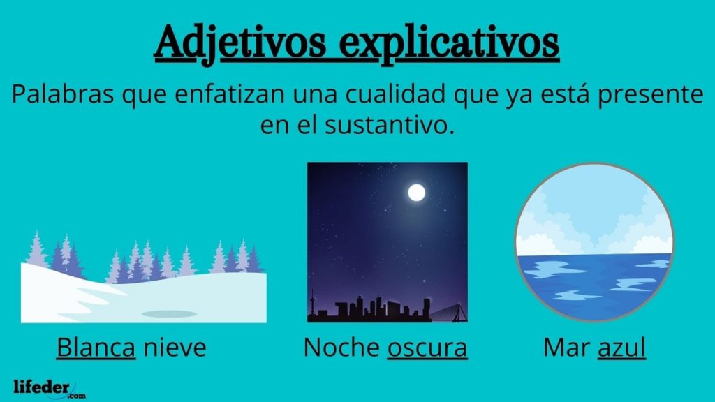 Adjetivos calificativos: ejemplos y oraciones explicativas 2 adjetivos calificativos ejemplos y oraciones