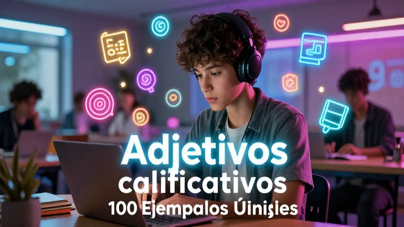 100 ejemplos de adjetivos útiles en inglés