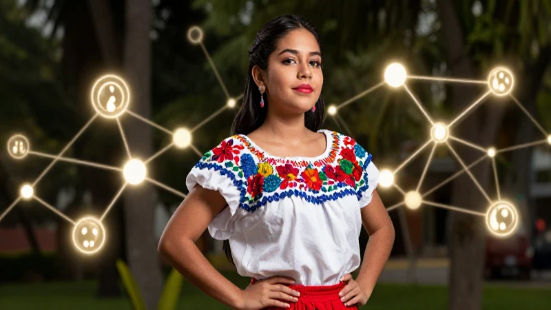 Adjetivos Ejemplos: 100 Ejemplos Clave y Explicativos 6 Ilustración profesional de estudiante mexicano