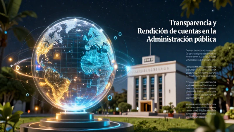 Qué es la administración pública y sus características clave 7 Administración pública transparente y responsable