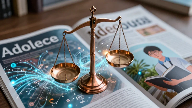 Arte legal digital simbolizando la justicia y educación