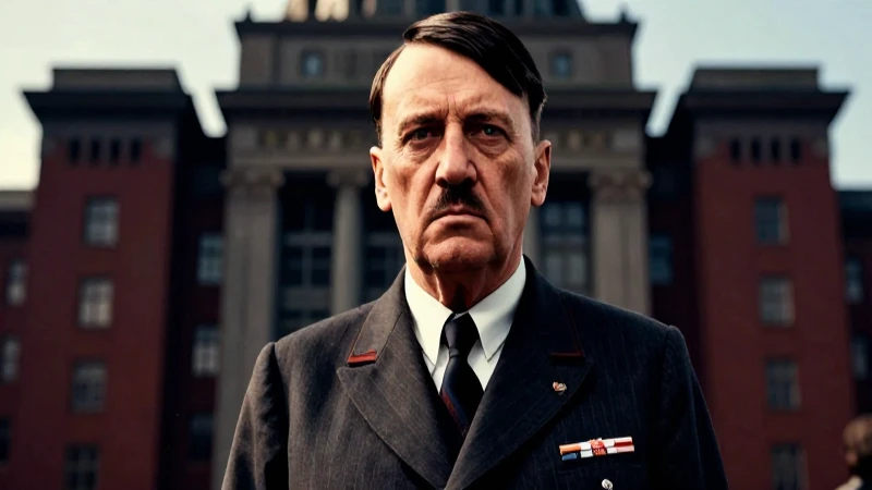 Retrato dramático y real de un dictador fascista