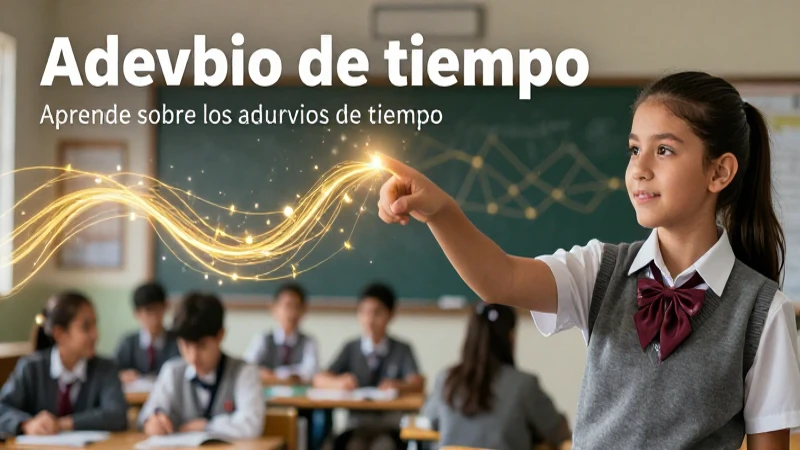 Adverbio de tiempo: Aprende sobre los adverbios de tiempo 4 Guía visual sobre adverbios de tiempo
