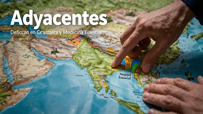 Adyacencia: definición geográfica y política