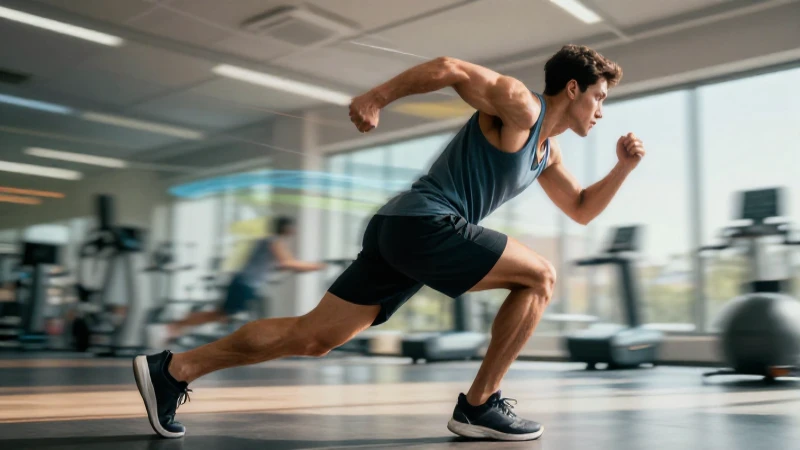 Figuras deportivas dinámicas con energía cinemática