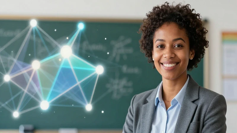 Afabilidad: definición, concepto y su importancia en la vida 9 Imagen vibrante y profesional de una maestra diversa