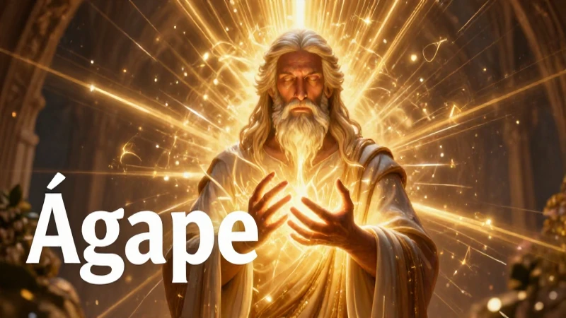 Ágape es el amor divino, concepto espiritual y educativo