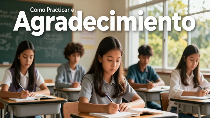 Practica la gratitud diaria con un enfoque visual
