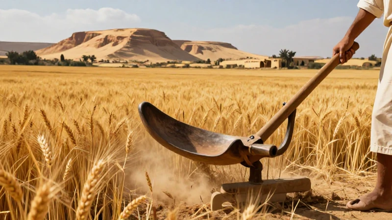 Conoce los secretos milenarios de la agricultura egipcia 3 Herramientas de la agricultura egipcia antigua