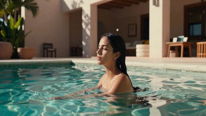 Agua pasa por mi casa: Cate de mi corazón revelado 7 Mujer contemplativa en moderno hogar mexicano