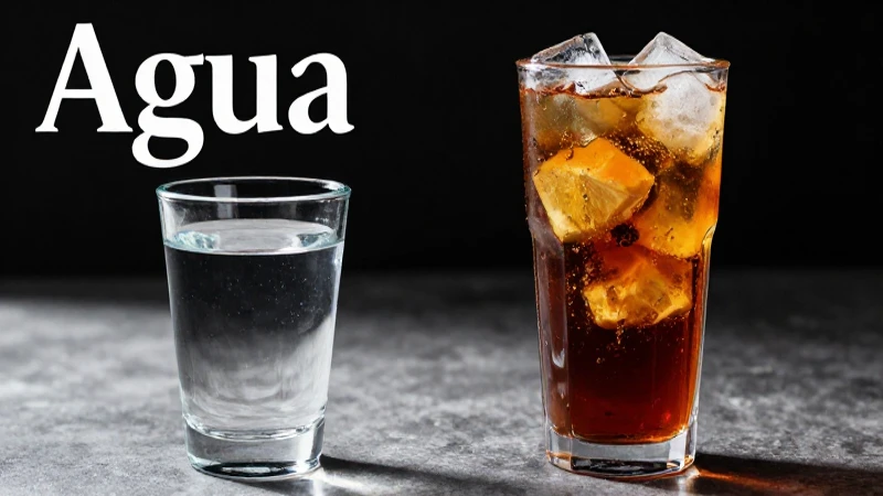 Agua pura es el refresco natural y saludable