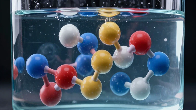 Análisis molecular de la mezcla agua y alcohol