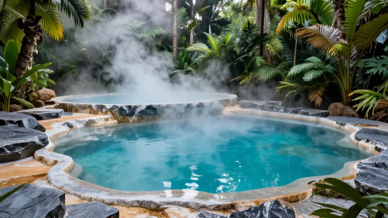 Aguas termominerales: tipos, propiedades y beneficios 7 Aguas termales de la naturaleza con estilo moderno