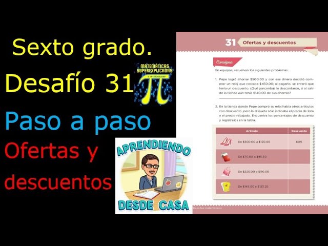 ahorra en libros de texto descuentos al separar libros de primaria 6 grado