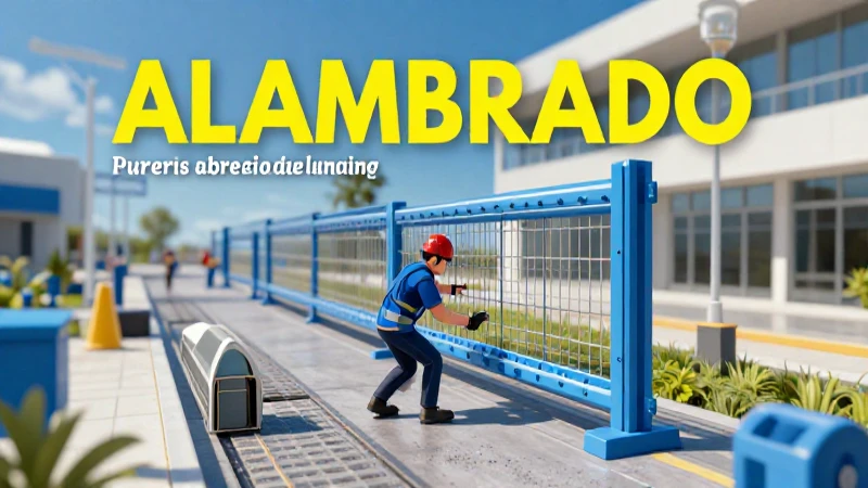 Definición de alambrado, diseño 3D premium