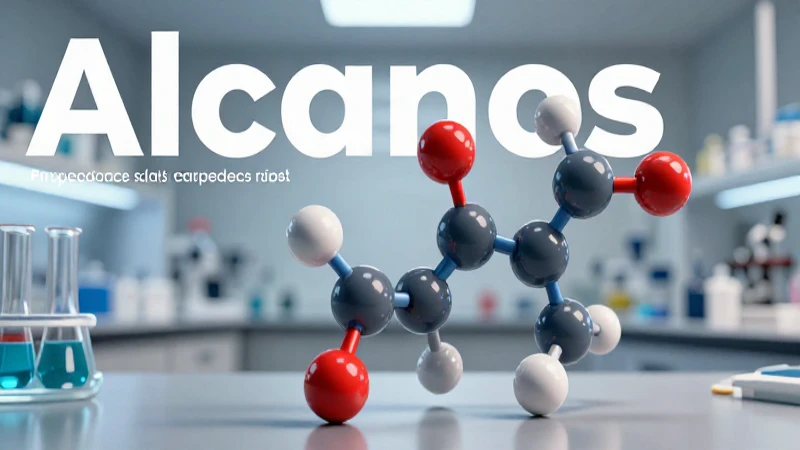 Propiedades y tipos de alcanos químicos