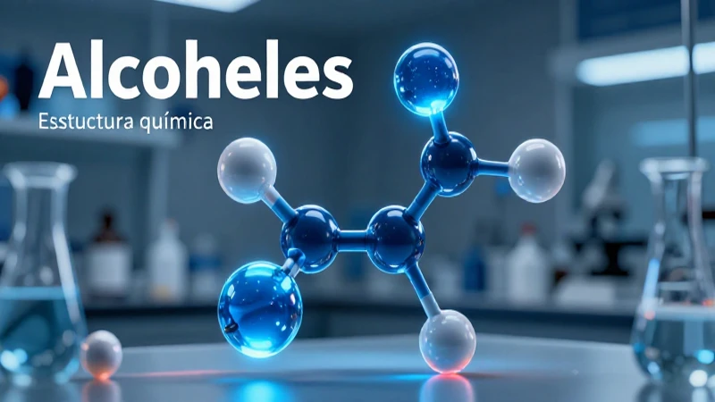 Estructuras moleculares de alcoholes vibrantes