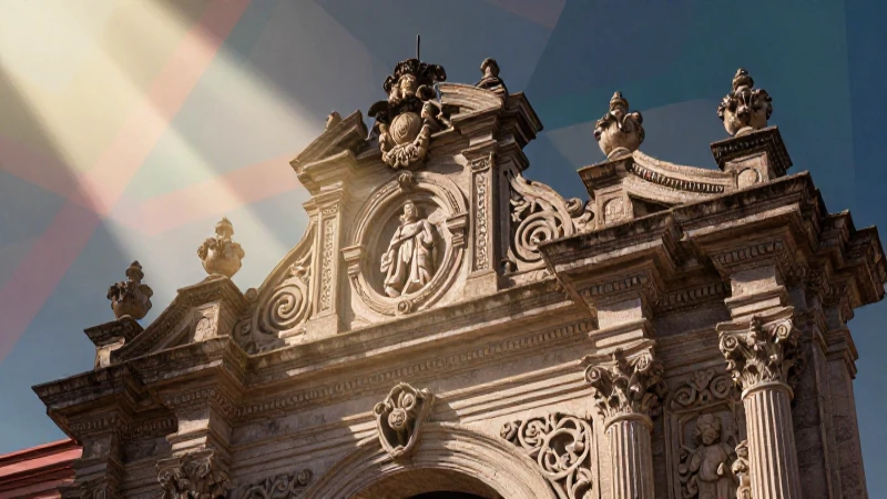 Alféizar: Definición, características y concepto explicado 3 Escultura clásica iluminada en estilo mexicano detallado