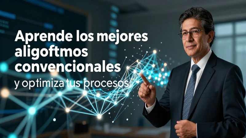 Optimiza procesos con algoritmos convencionales