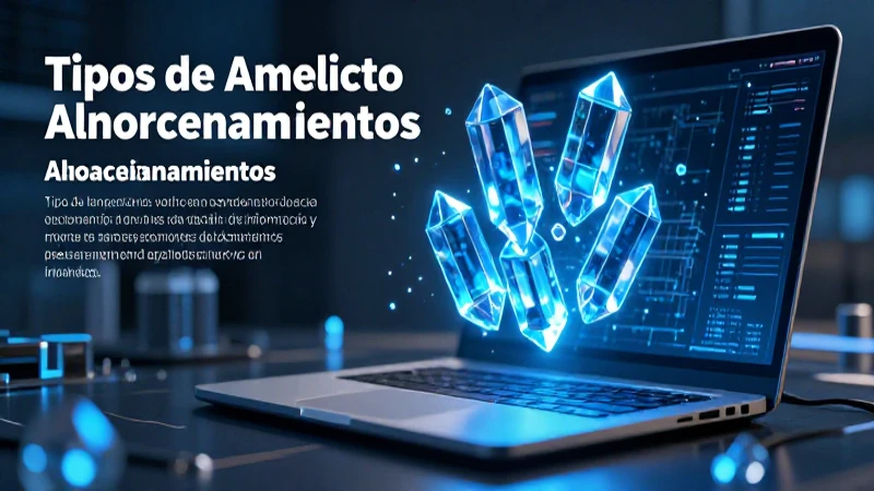 Tipos de almacenamiento: definición y concepto