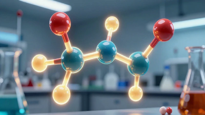 Estructuras de alquenos renderizadas en 3D