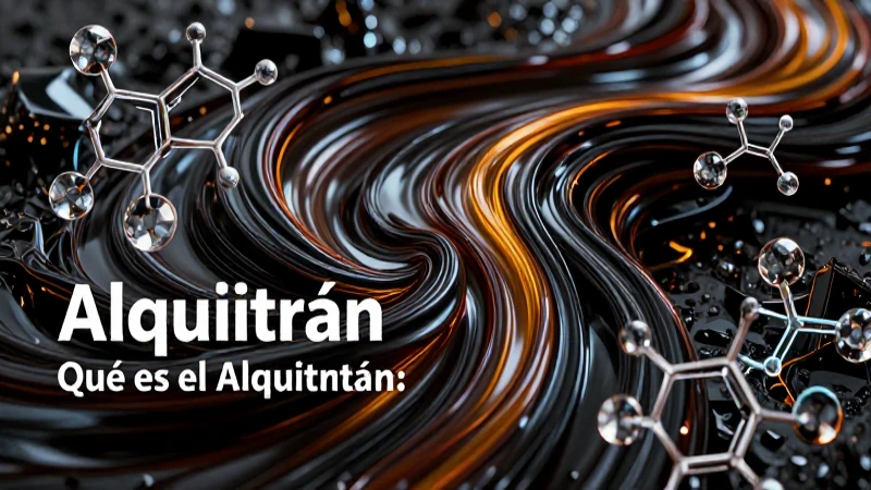 Alquitrán: análisis químico y visual