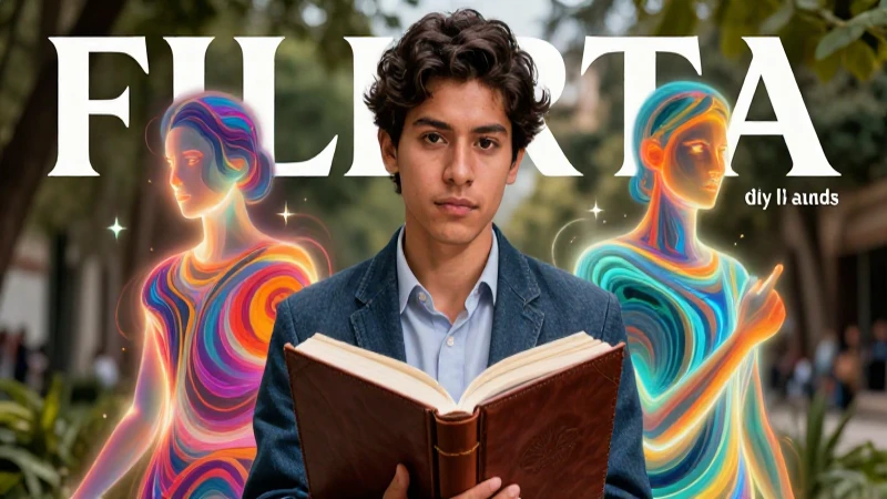 Retrato premium de académico mexicano con dualidad