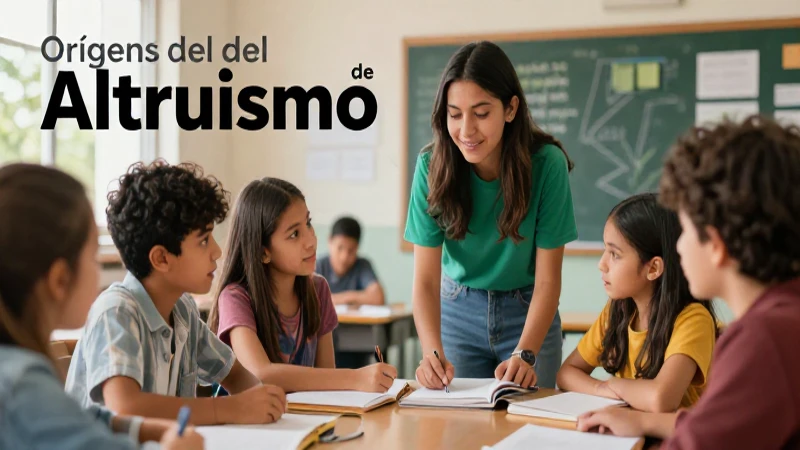 Altruismo: origen y concepto ilustrado