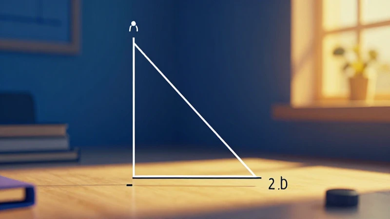 Diagramas educativos de altura triangular