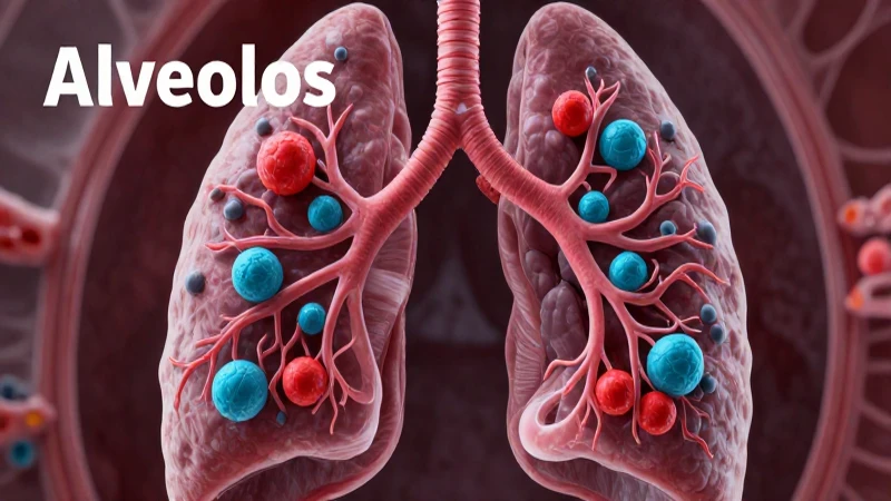Anatomía y función ultra detallada de alveolos