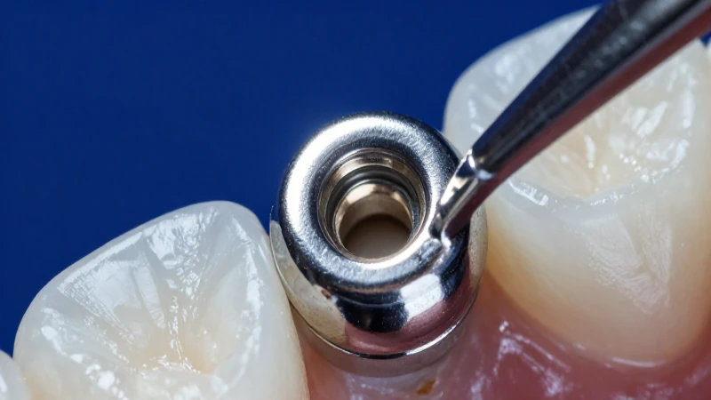 Amalgama: Definición, Tipos y Características Esenciales 5 Detalle macro de amalgama dental pulida con iluminación dramática