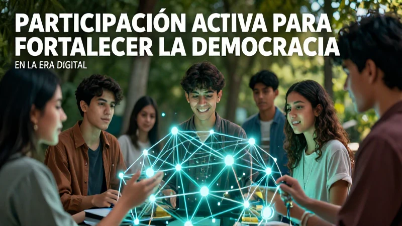Ciudadanos digitales fortalecen la democracia